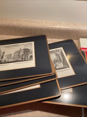 Pimpernel vintage set of 6 Place Mats. In Original Box